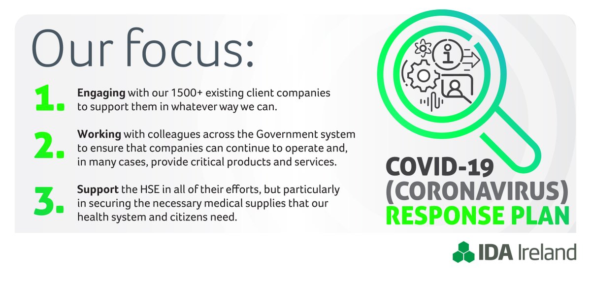 IDAIRELAND's tweet photo. We have set up a dedicated Covid19 section on our website for clients to access information on the Government’s reaction to this emergency.  We will continue to monitor developments and update this site accordingly.  https://t.co/U4qNDH440m https://t.co/5hnWUyXzNR