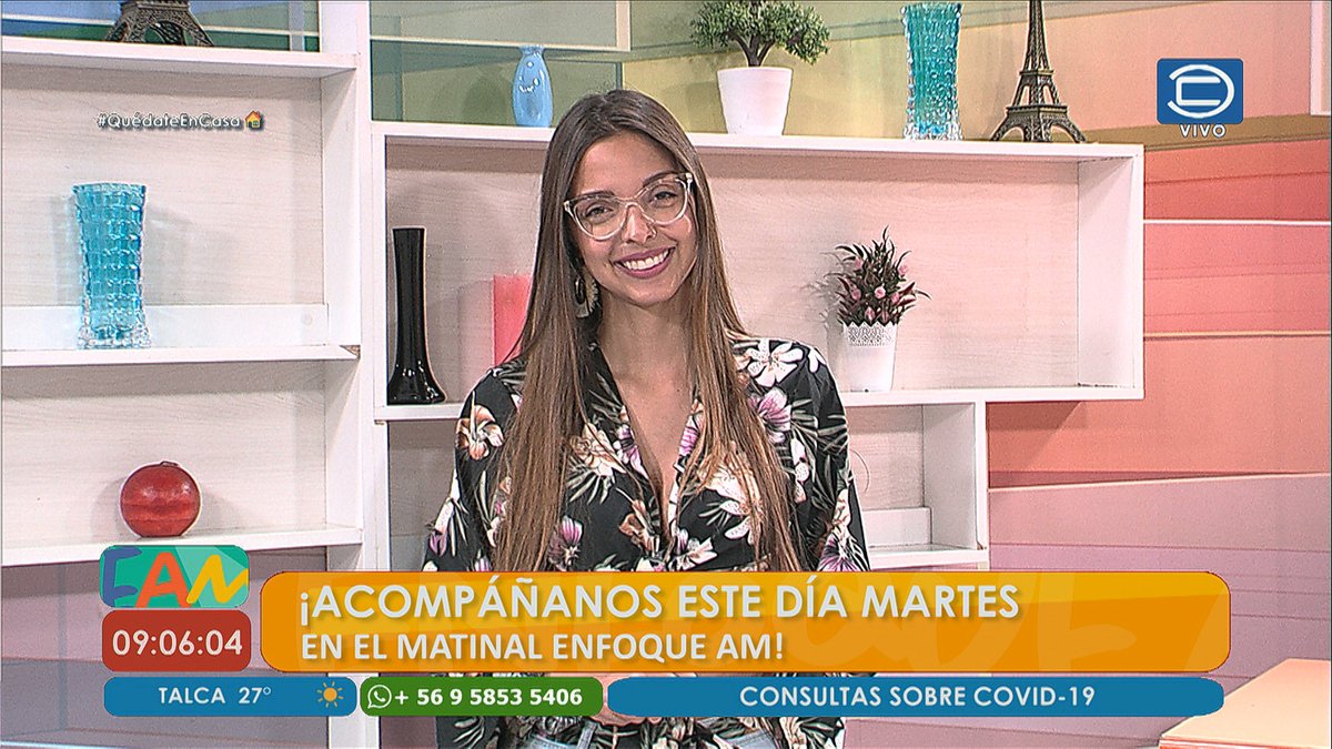 ENFOQUEAM's tweet photo. Con el saludo de @Jessicalaimo comenzó la edición del #Matinal @ENFOQUEAM este día martes 31 de #Marzo, jornada que contó con los #Despachos #EnVivo de @adiazvaldes con informaciones ligadas a la #Emergencia por #COVID19 por parte de la @SegegobMaule y la @IntendenciaVII https://t.co/BeY0lpqmXl