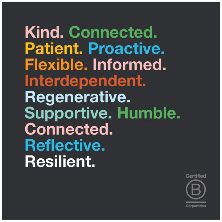 ecodeogroup's tweet photo. This #BCorpMonth, we stand together with our community. Looking forward, we will seek innovative solutions, share personal stories, mobilize collective action, and empathize in the shared unknown.
Together, we are resilient.
#BCorp #choosetoB https://t.co/KEzILCn0K5