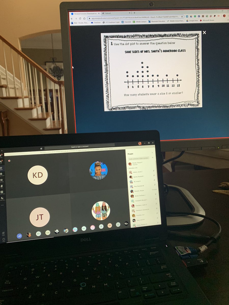 teacherspbrook1's tweet photo. Scholars engaged! Statistics in TeleSchool #TeleFriend
#TeleSchool
#MeanwhileAtTheCreek
#RelationshipsMatter
#FCSRising
@CampCreekMiddle
@FultonCoSchools
@ThriveSLC
@ccms_math @NSBrowder @JarvisAdamsEdu https://t.co/DMAqWMX8l0