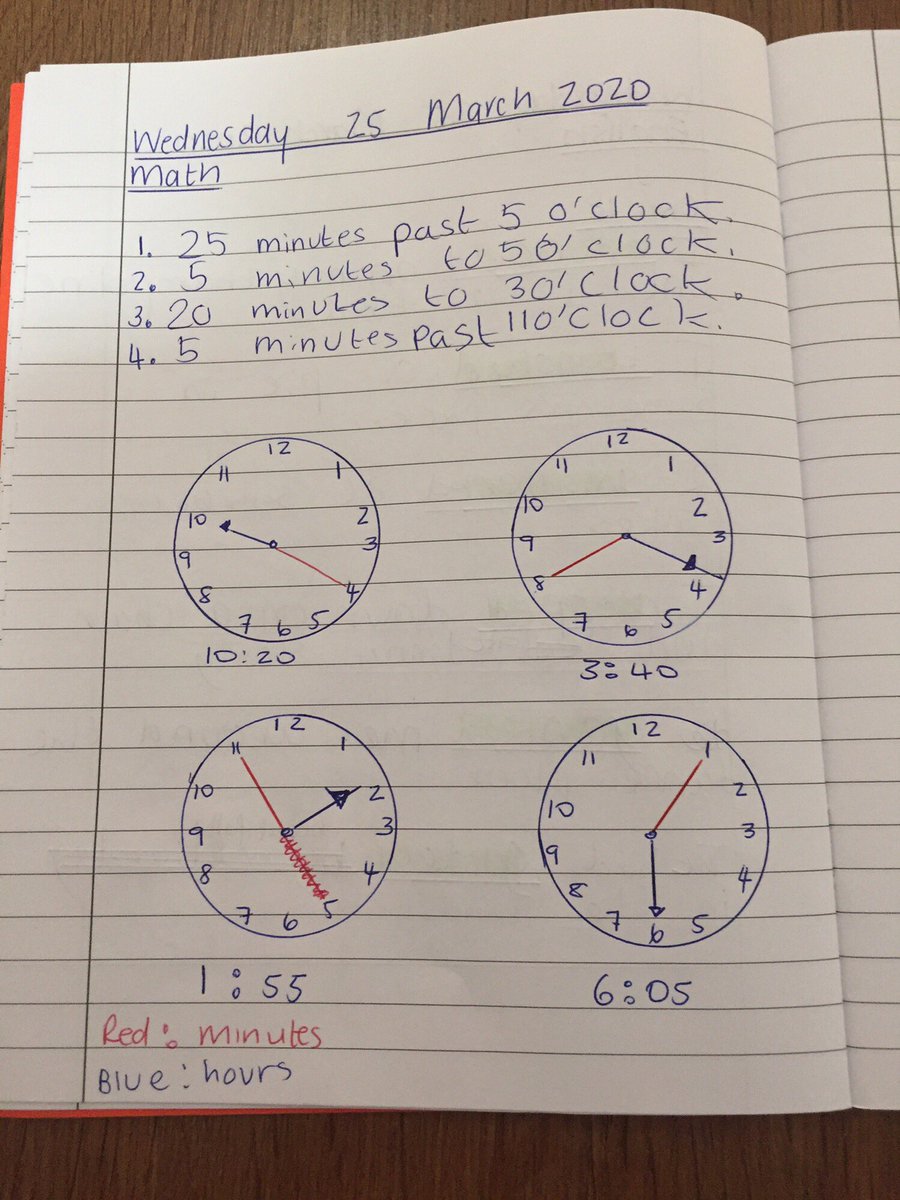 Some amazing understanding, reasoning and problems solving relating to time. #JPS3D #JPSMaths #learningfromhome #JPSCommunity