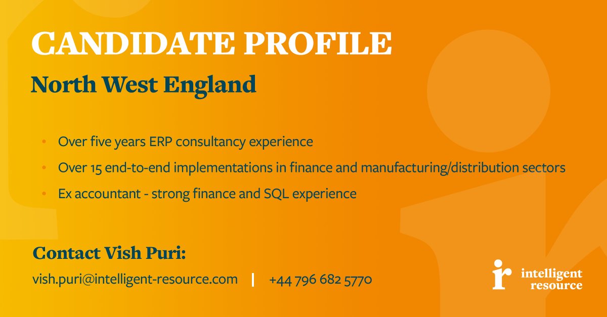 IR_Ltd's tweet photo. Great #candidate unfortunately let down last minute with role cancelled due to #coronavirus. Will their loss be your gain?
#recruitment #finance #ERP https://t.co/r1CxdynFe7