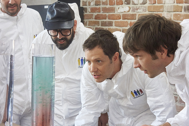 OKGoSandbox's tweet photo. Check out the effects of density with “Dancing With Dye” and “Density Tower” at https://t.co/e2Xolg5sD9. Help students get creative with the colors and materials they are using and really embrace the experiment! #OKGoAtHome #OKGoSandbox https://t.co/20ypVjlPaW