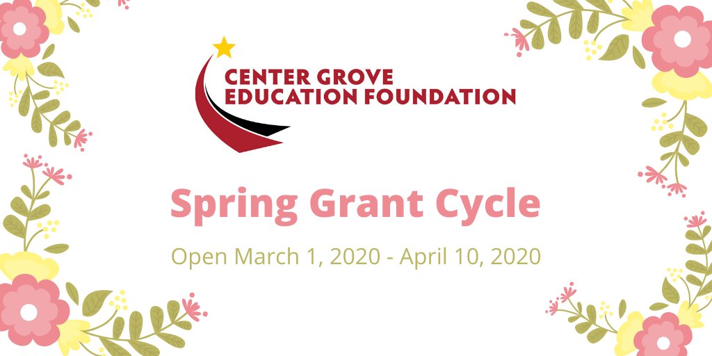 CGEdFoundation's tweet photo. Applications are still being accepted for our Spring Grant Cycle! https://t.co/VUDGN33jbG https://t.co/DDGzcM00pc