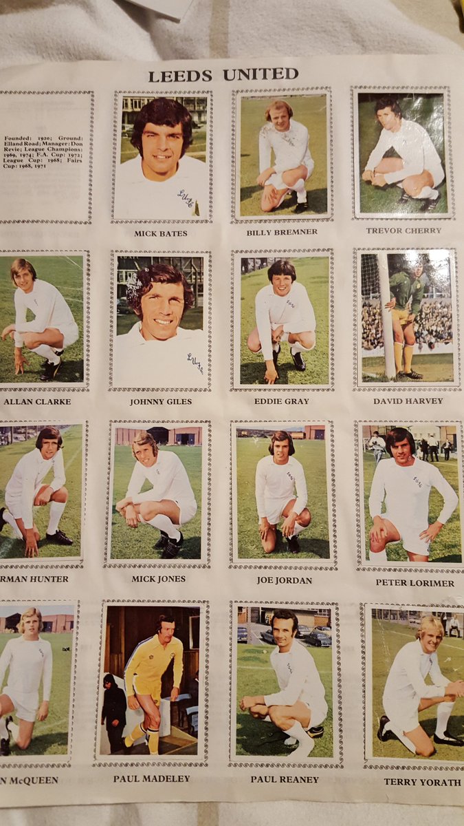 StructuredFP's tweet photo. Classic #lufc line up https://t.co/js7uQ22u4L