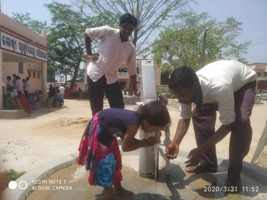 Today the situation for #drinking #water at #Baliapal #Hospital  but coming.....?  @CMO_Odisha @BalasoreDm @ranjanpanda @ShahAnsariLive @CRAIndia2018  @UNICEF @armorissa