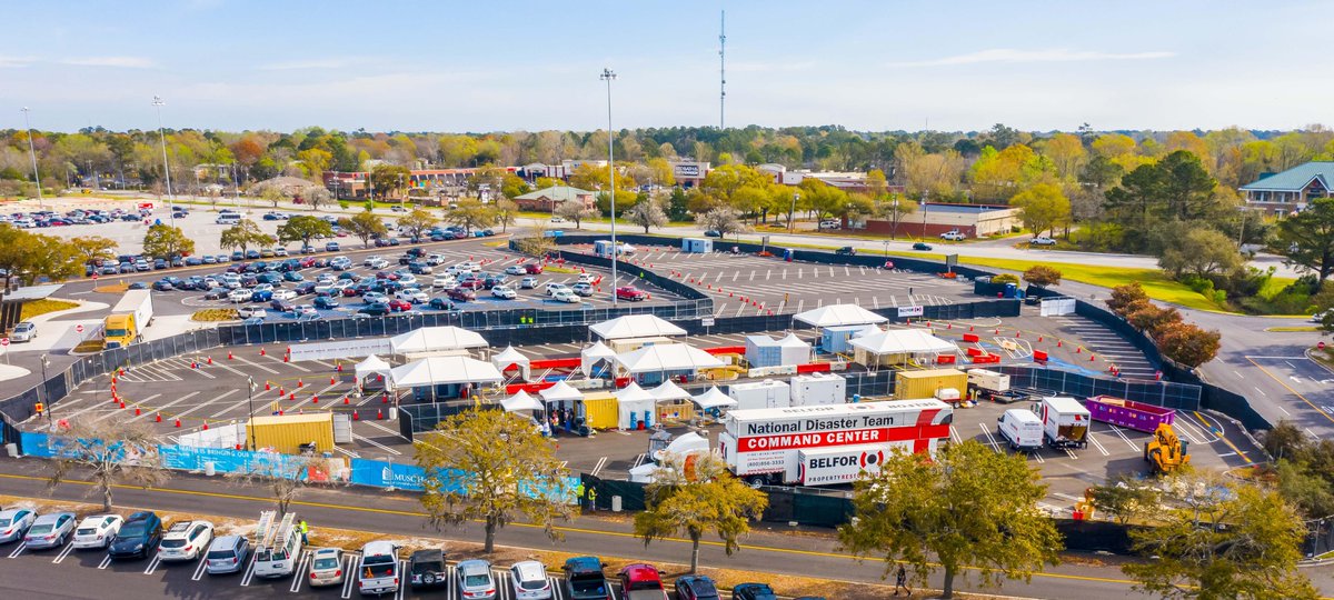BELFORGroup's tweet photo. Whether it's a time of crisis or an ordinary day, we remain dedicated to supporting &amp; strengthening our communities. Learn about the drive-through #COVID19 testing site #TeamBELFOR helped develop in less than 48 hours for @MUSChealth: https://t.co/X32DyrMA46 #BELFORTogether https://t.co/MCK1TGk522