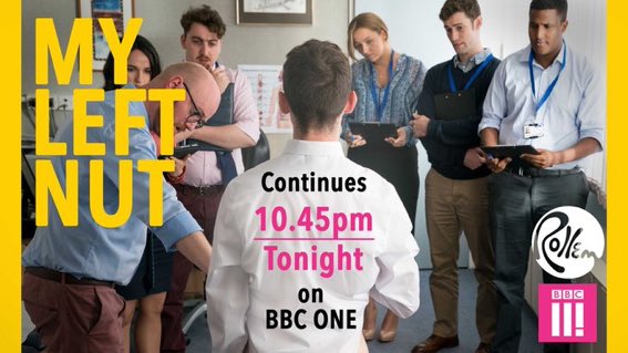 Ten minutes and counting... #MyLeftNut on <a href="/BBCOne/">BBC One</a>