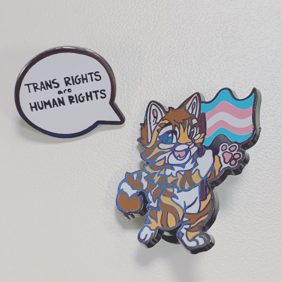 FursonaPins's tweet photo. Happy #TransDayOfVisibility ! Stay safe, practice self care, and we hope everyone is doing well today! https://t.co/Oqms2uz1fR