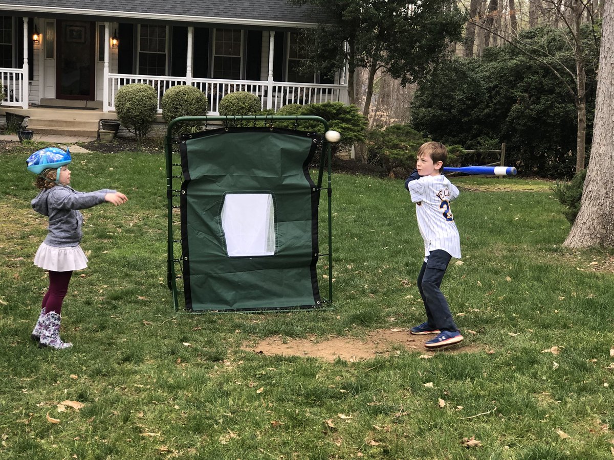pfrisbie's tweet photo. Soft toss partners #playball https://t.co/cz9XkP8SjP