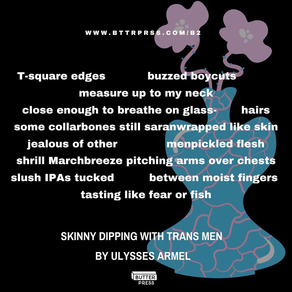 bttrprss's tweet photo. a poem from B2 for #TransDayOfVisibility. #queerpoet #poetry #transpoet #transpoetry #transgender #litmag #queerpress https://t.co/mDsugQ7A3n