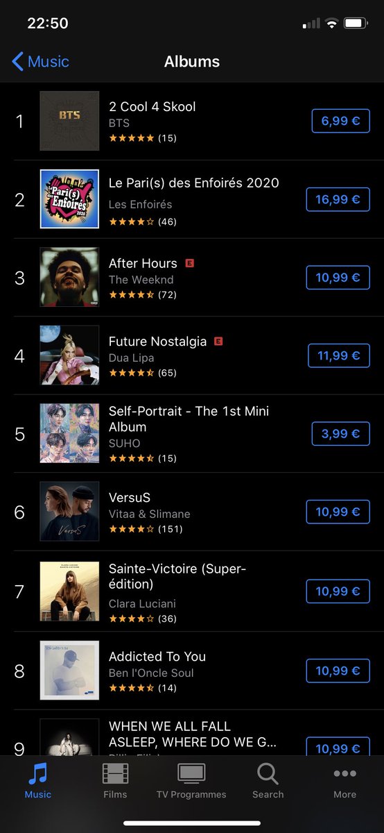 humming_BE's tweet photo. @trivianity ON A MIS L’ALBUM EN NUMÉRO UN D’ITUNES FRANCE LES GARS!!!😱😱🔥🔥🔥💜💜💜💜 #BTSDebut
#DebutWithBTS 
#2013TillForeverWithBTS
#2Cool4SkoolOutNow
#NoMoreDreamOutNow
#BTSROTY
#BackTo2013 @BTS_twt https://t.co/AhGBuk5yRX