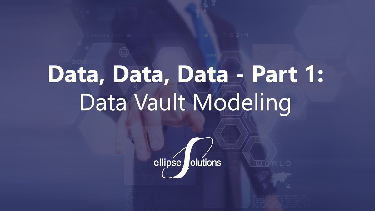 EllipseSolution's tweet image. We recently wrapped up a webinar series called "Data, Data, Data" with @D365UGFO
Miss Part 1? Catch up on the Do's and Don'ts of Data Vault Modeling here:
ellipsesolutions.com/data-data-data…
#MSDyn365FO | #DataVaultModeling