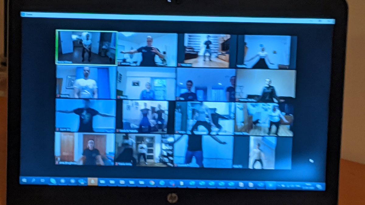 OrletaLondon's tweet photo. Another Tuesday, another online proba!! We are actually learning a whole new dance online, we wonder how it will look when we are eventually all together!!
#ProbaTuesday #OnlinePractice #Friends https://t.co/nUFqn62dYT