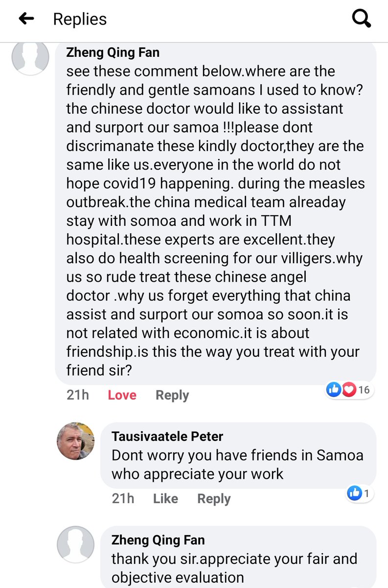 DuseigneurR's tweet photo. I felt so sad reading one of the comments by a visiting Chinese ENT Specialist that I was attached to mid last year, on this article by SO. As a medical student, having been there &amp; have seen the work &amp; effort these people put in caring for our people is just 👌💯👏🙌 https://t.co/rKNg7RVPDv