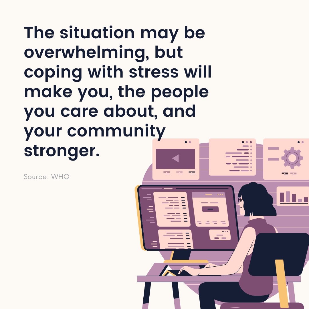 HomeCInteract's tweet image. If you're feeling stressed because of coronavirus, don't forget to take a break from the news every once in a while, make time to unwind, and talk to people you trust about your feelings and concerns. bit.ly/39ofLIQ
#coronavirus #eldercare #homecare