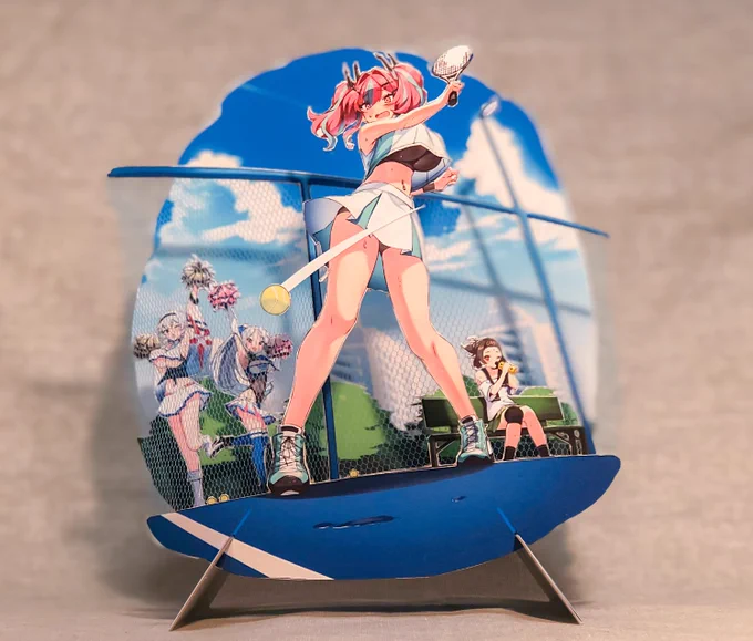 運動音痴な陽キャかわいい
ブレマートン「あ、あれ?・・・あははー、胸が邪魔で本気出せないんだよねーみたいな???(な、何言ってんのアタシ・・・)」
#アズールレーン
#ペーパーフィギュア 