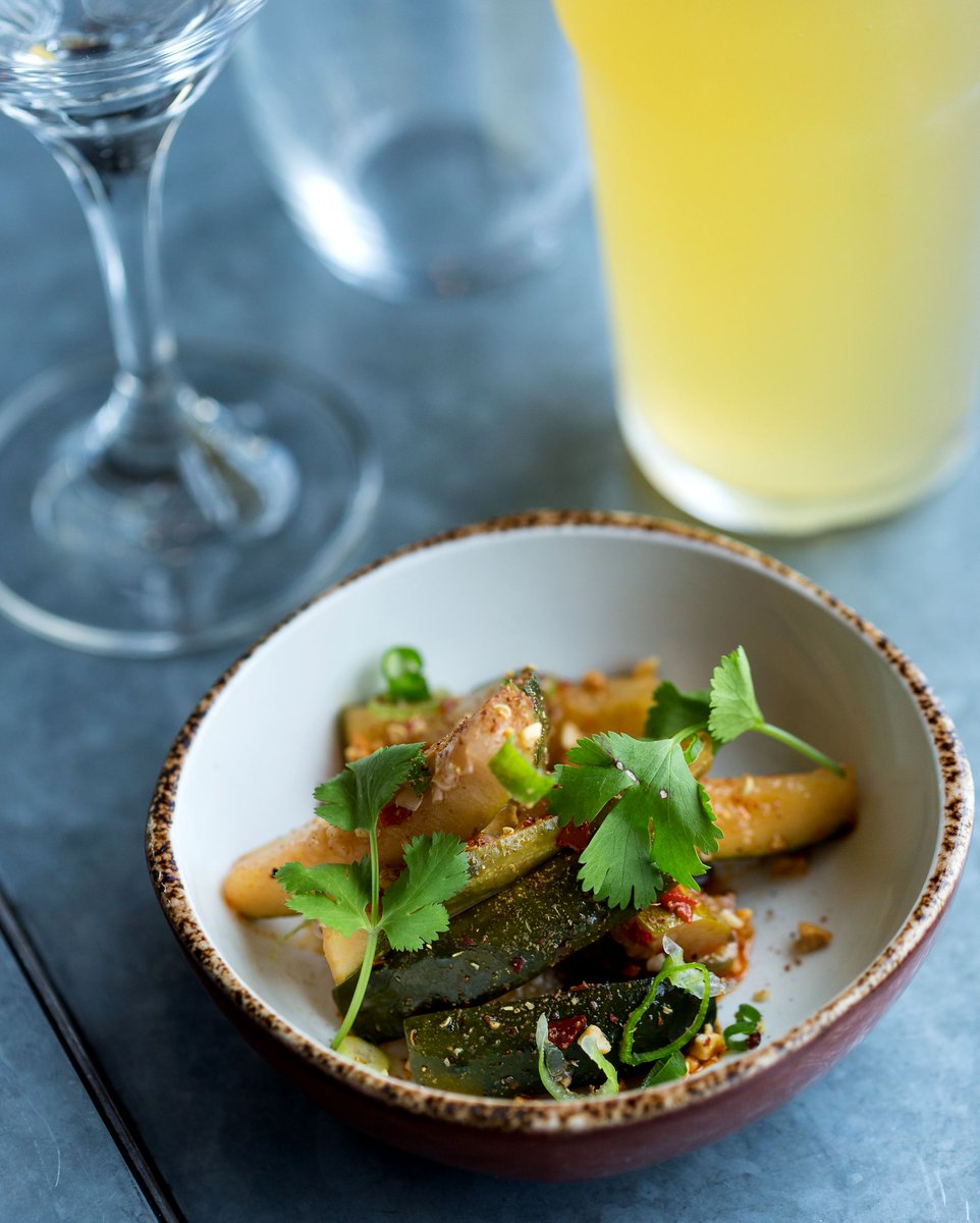 Mala pickles and cold beer to start  😎 
.
.
.
.
#littlesisterMB #manhattanbeach #southbay #eaterLA #foodies #eatmunchies #LAist #YelpLA #eeeeeats #latimesfood #munchies #eatguide #noleftovers