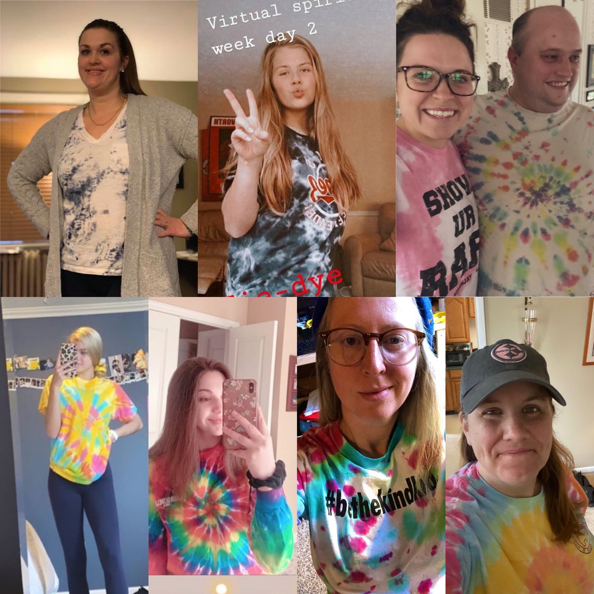 What a day for TieTye Tuesday! Thanks to all of our loyal lopes fans! We miss seeing your beautiful faces everyday. Tomorrow is Wear it Wednesday! #bethekindkid #lopespride @AHSslideshow