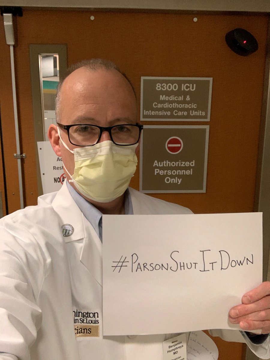 HumphreysLab's tweet photo. It is past time @GovParsonMO to shelter in place in the state of Missouri! #ParsonShutItDown #SocialDistancing #COVID19 https://t.co/WypS8GBFwi