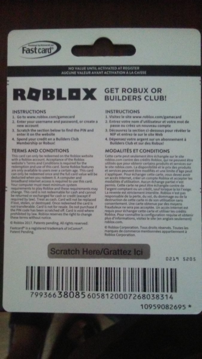 Roblox Gift Card (US) - $15 - ScratchMonkeys