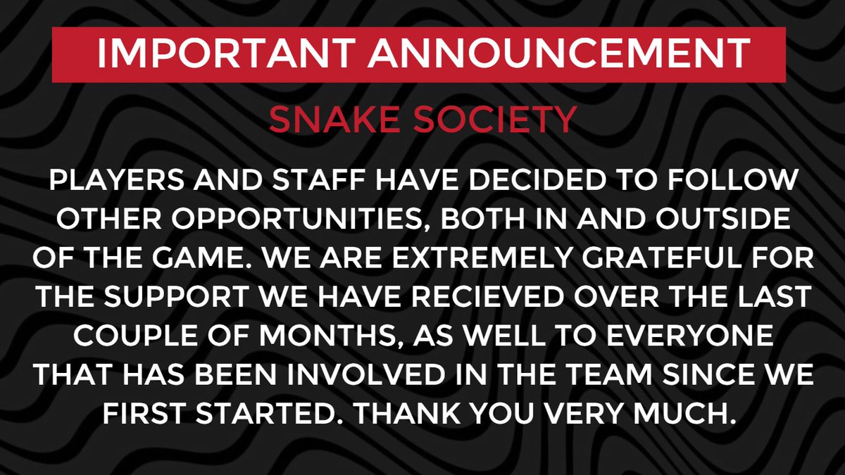 Snake Society tweet media