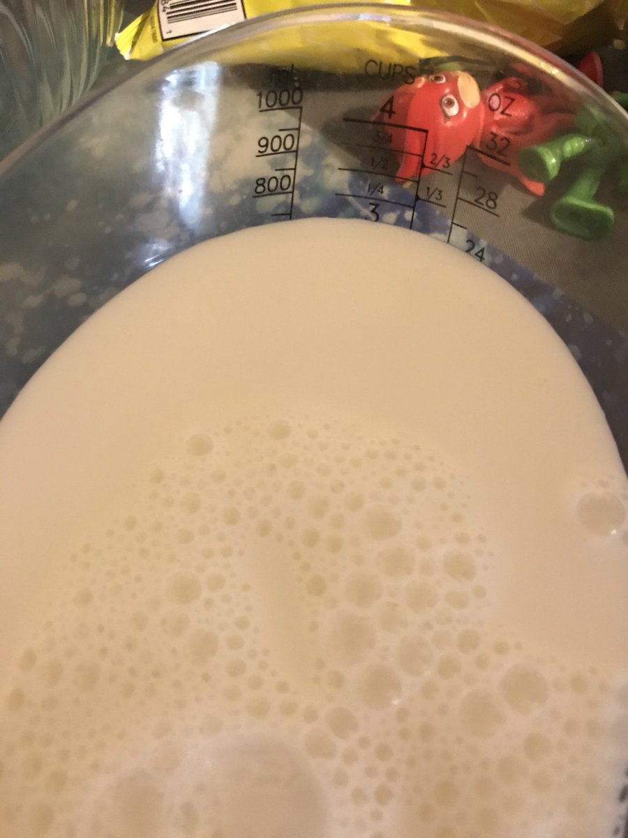 HCS_ScienceDept's tweet image. Mrs. Pohlman, Science Teacher Specialist, and her son, Gunnar, measured out 3 cups of milk to make Chocolate Pudding Dirt Cups today for Kitchen Chemistry Tuesday!  #HCSScience