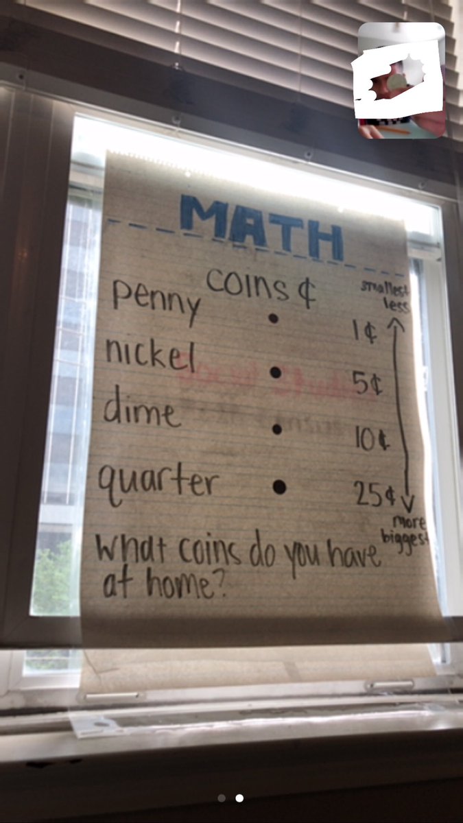 Ms_McQuiller's tweet photo. For this weeks At Home Learning in math we’re discussing money. Today I reviewed coins with students and had them show me/ complete sentence stems on what coins they have at home! 💰✨ @EppsIslandKISD @KleinISD @KISD_Special_Ed  #KISDTeamSpedP2P https://t.co/VeXyWEQijT