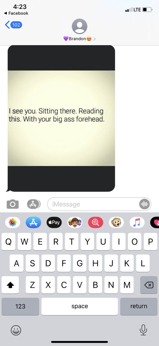 blakederossette's tweet photo. Sitting on the couch by Brandon and I got this message from him. If you need me, I’ll be crying in the corner :’-) https://t.co/VAqYDOTKbz