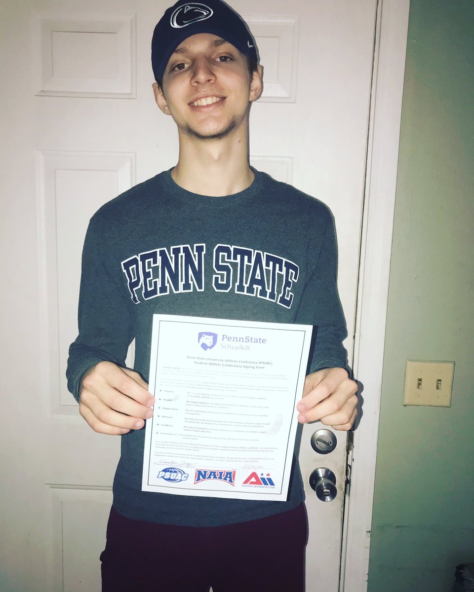 kjwasney's tweet photo. Congratulations to Romulus Senior Camden Derby for signing to play basketball next year at Penn State, Schuylkill!! Way to go, Cam! #RCSallin https://t.co/9xRXobXl8i