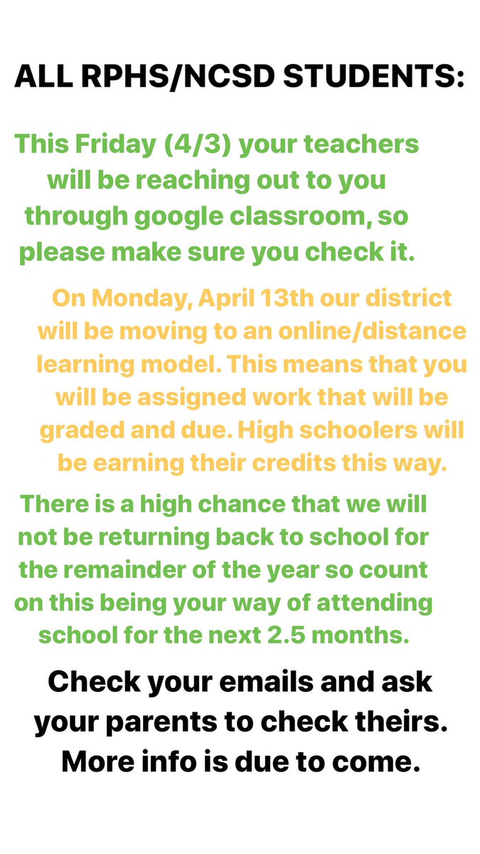 Rex Putnam HS tweet media