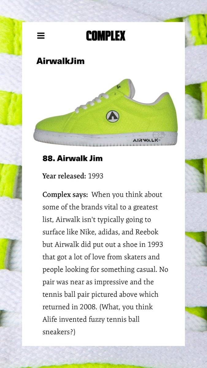 90 best sneakers of the 90s
