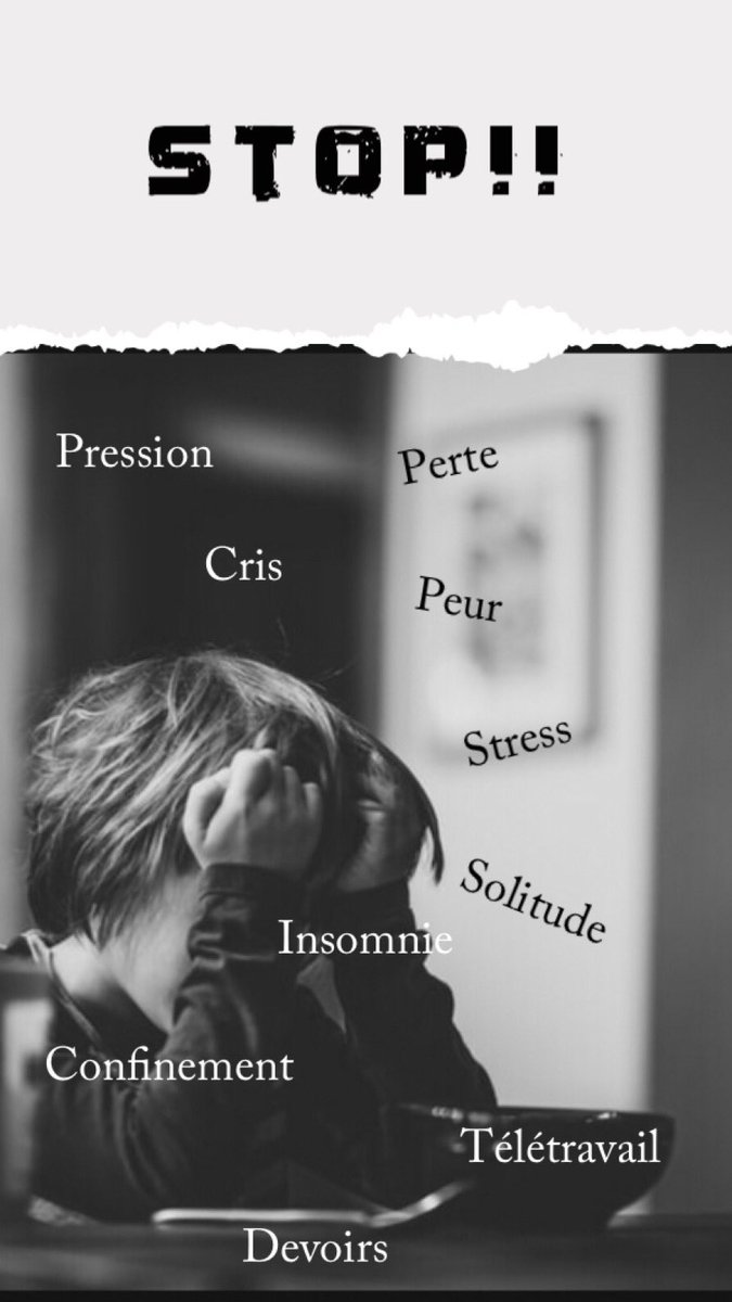 SpherEAccompag1's tweet photo. Attention à la charge mentale provoquée par cette pression autour du confinement et de ses conséquences (télétravail, devoirs, pressions, stress..peur..) Lâchez prise! 
#chargementale #confinement #pollution #COVID19 #pression #prevention https://t.co/ejYFRYmU0k
