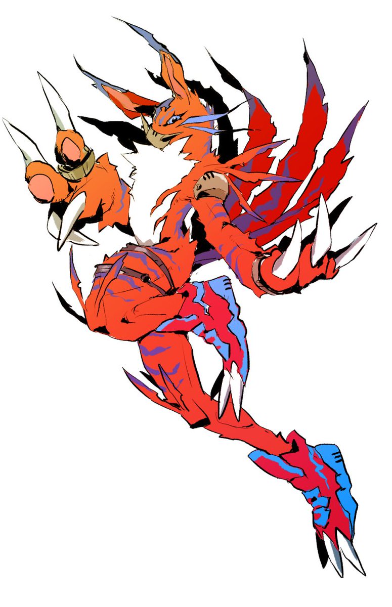 今年のエレキモンはバグで八頭身になったのだ オデンのイラスト