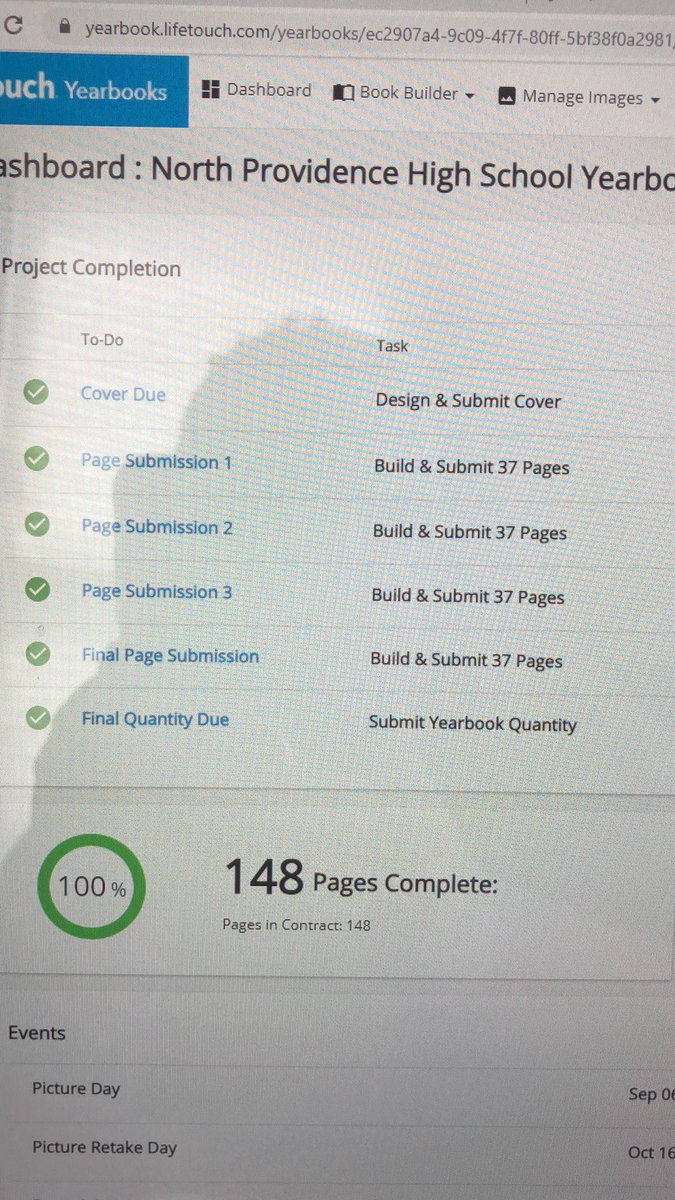 NPHS_TechEd's tweet image. We did it! The NPHS Yearbook is complete! It has been an interesting two weeks, but I’m so proud of my team! #nphscougars #cougarpride