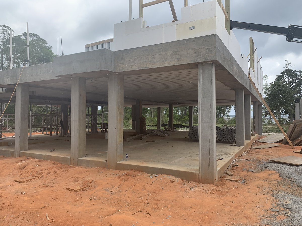 Force5Walls's tweet photo. Shoring down except for the beam addition and ICF walls going up!!!  #StickBuiltisForSissies. #ICFConstruction. #LiteDeck. #FoxBlocks. https://t.co/nOXo9yKLfq