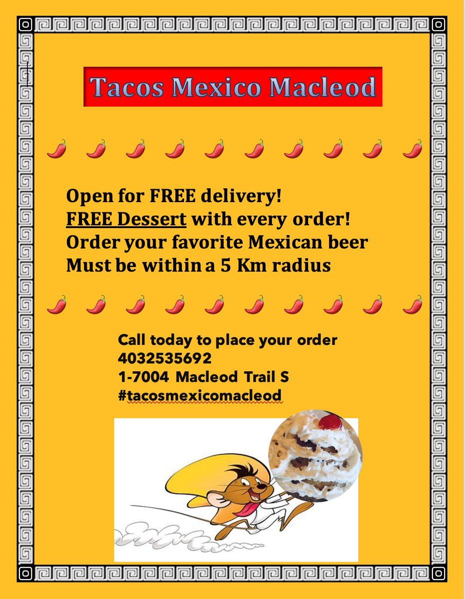Tacos Mexico Macleod (calgarytacos) Twitter