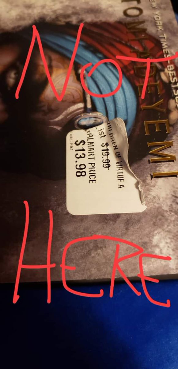 sugar_bear24740's tweet photo. @Walmart @booksamillion basically anywhere that sells books STOP DOING THIS WITH THE DAMN STICKERS ON THE COVERS!!!!
PUT IT ON THE INSIDE COVER OR SOMEWHERE ELSE... NOT WHERE YOU HAVE BEEN PUTTING IT!!!! It ruins the cover. https://t.co/58Yxa2VqpG