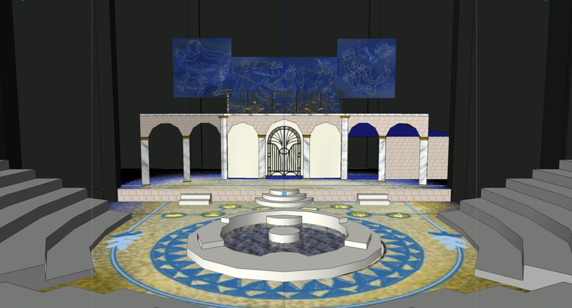 usitt's tweet photo. Today's post from designers whose productions were either canceled or postponed comes from Claire Brenia, a scenic design student at @SouthernMiss. Claire was the Scenic Designer for the university's production of "Metamorphoses," which has since been canceled. https://t.co/WltBEs5JE5