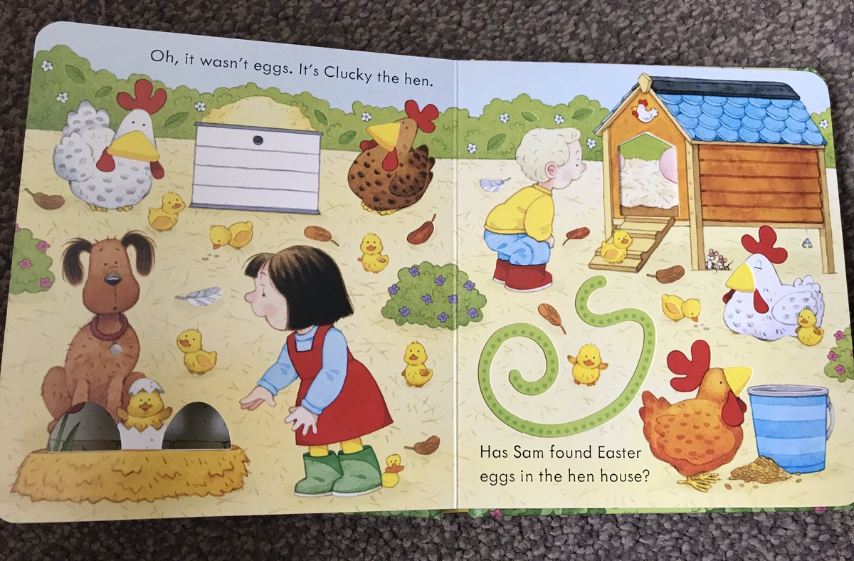 jensbookcorner1's tweet photo. This book is adorable &amp; the perfect gift for little ones at Easter 🐣  

Children will love looking through the peep holes to discover the colourful eggs and following fingertrails to trace the flight of a butterfly. 

Only £5.99 

Free postal delivery on orders of £10 &amp; over ❤️ https://t.co/5ka9eAjLiz