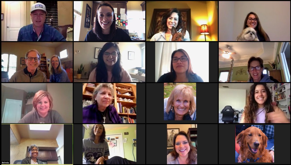 StoneOakDDS's tweet photo. We had a Zoom meeting today with our team! It was so good to see everyone and we cannot wait to get back to seeing all of our wonderful patients! β€οΈ #WeMissYou #StaySafe #OpenForEmergencies https://t.co/mLmDVzaWrW
