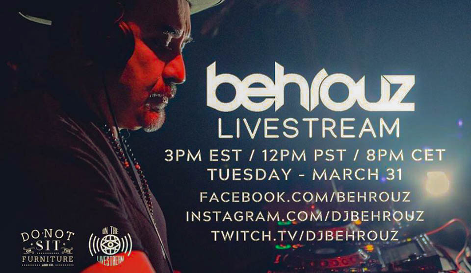 Behrouz Live Do Not Sit On The Furniture Miami 31 Mar 2020