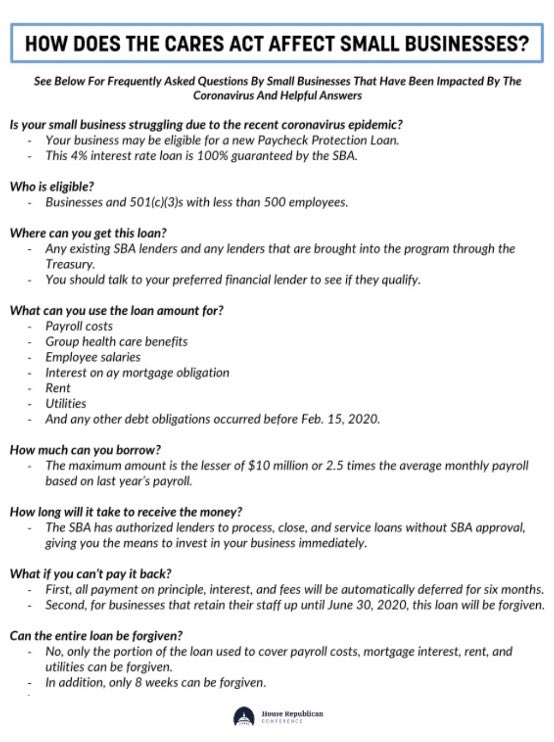 COVID-19 Economic Relief Package- Resources for Small Businesses

sba.gov/page/coronavir…