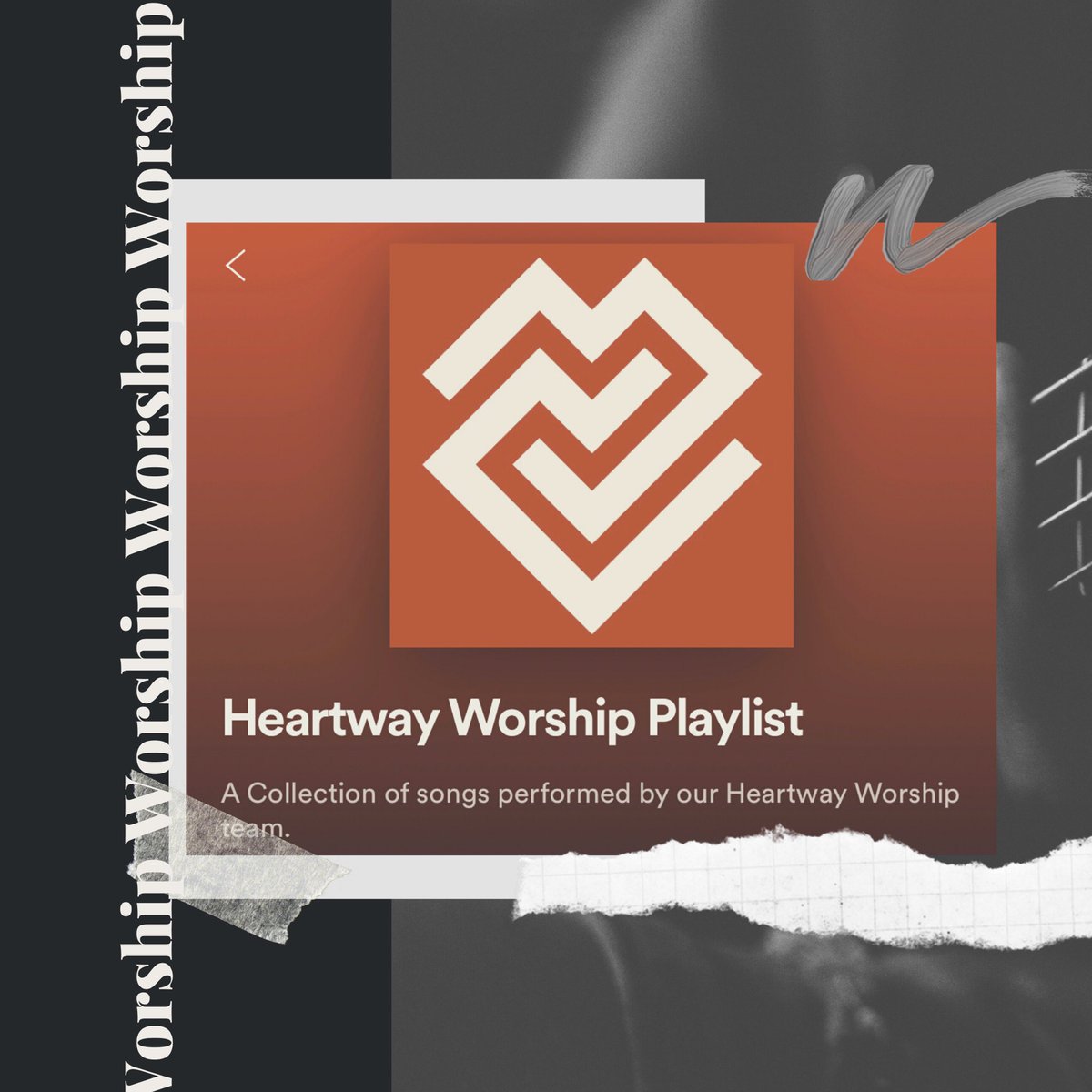 Our team has put together a list of Worship songs to keep you going throughout the week. Check it out now on SPOTIFY!