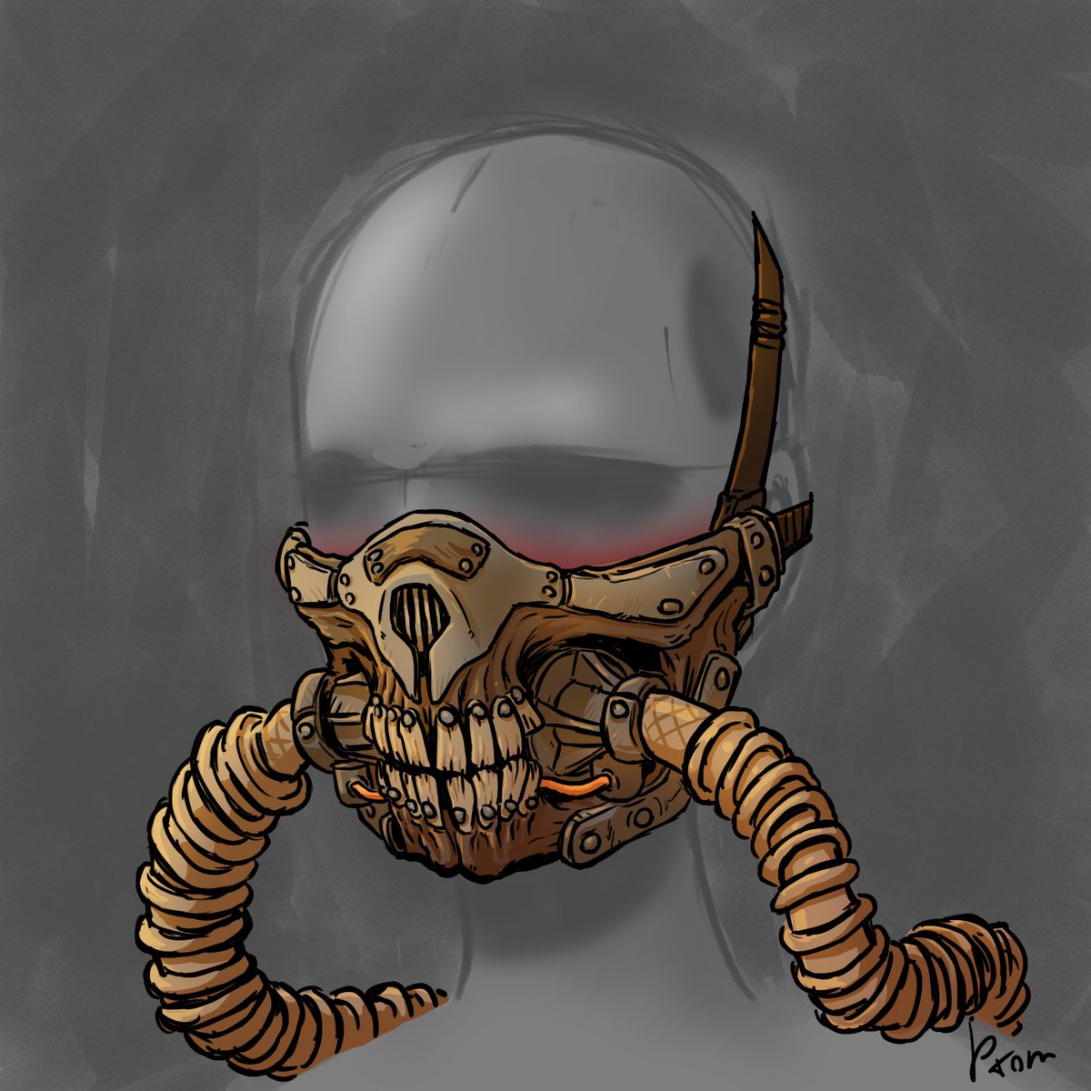 JPtomsZ's tweet photo. Un masque pour le post-apo.
#PlusDeMasques https://t.co/4ooj48fklX