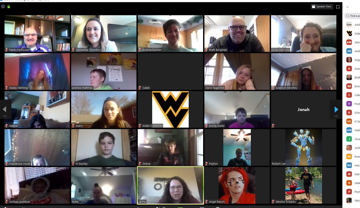 So great to see our 7th &amp; 8th grade students &amp; the teachers today! 

Let's see if we get some more takers today on Tik-Tok Tuesday! Anybody feeling creative?