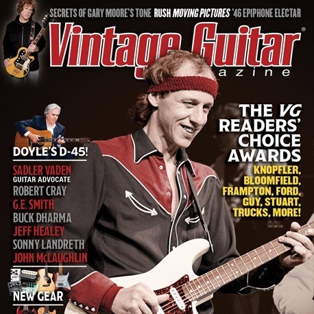 Thank you VG readers! I’m never in guitar polls. So, I’m speechless! Ha <a href="/VintageGuitar/">Vintage Guitar</a>
