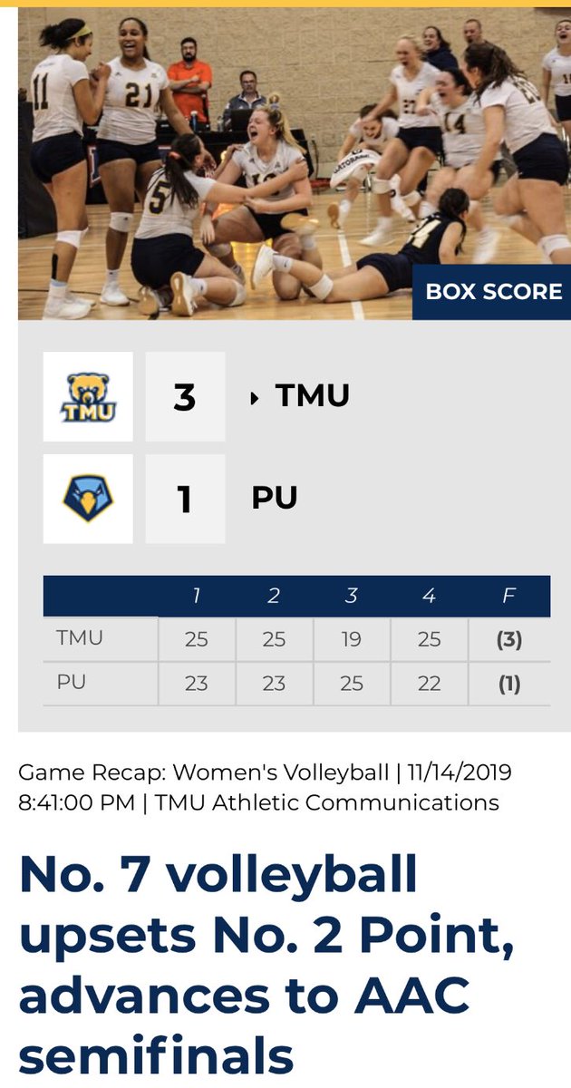 Truett McConnell Women’s Volleyball tweet media