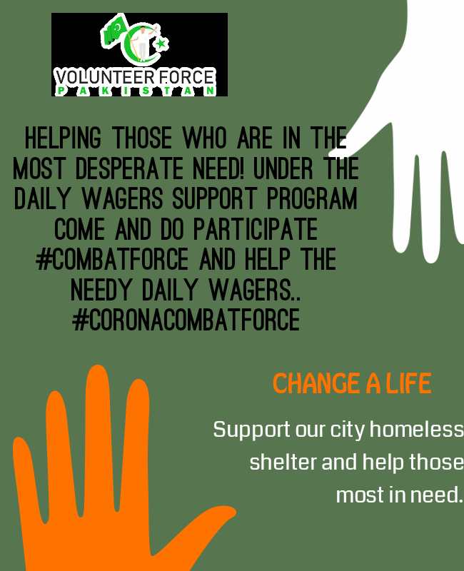 NaqiShabih's tweet photo. Helping those who are in the most desperate need! Under the Daily Wagers Support Program Come and do participate #combatForce and help the needy daily wagers..
#CoronaCombatForce https://t.co/XlYhYEAlvL