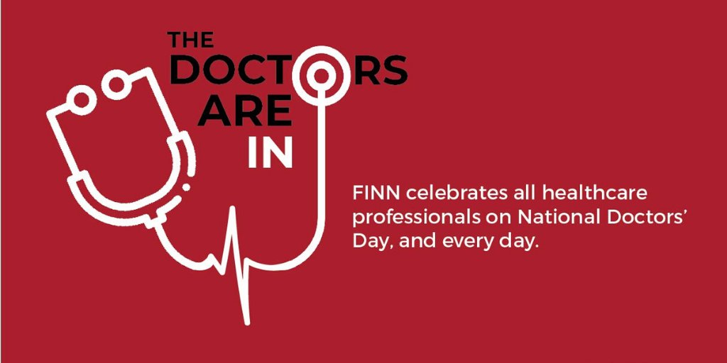 All of us at FINN Partners thank and honor each and every healthcare worker dedicated to people’s care and recovery on the frontlines of the #COVID19 pandemic this #NationalDoctorsDay.